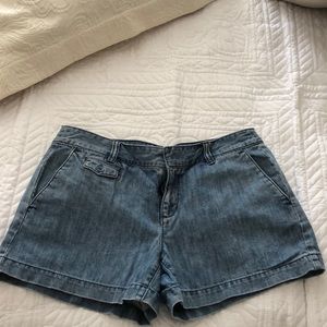 Loft jean shorts